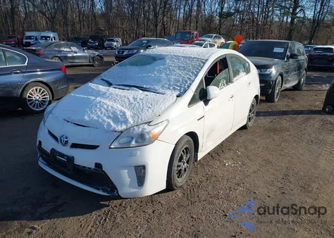 2013 Toyota Prius Two из США, поврежденный, VIN JTDKN3DU6D5585877